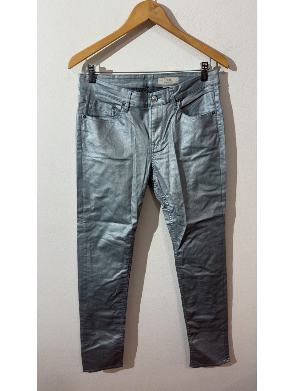 H & M blue shimmer Jeans